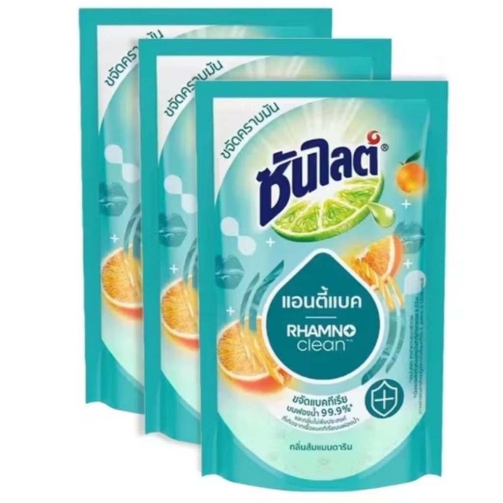 น้ำยาล้างจาน ซันไลต์ ขนาด 450-500 ml. สามารถเลือกสูตรด้านใน