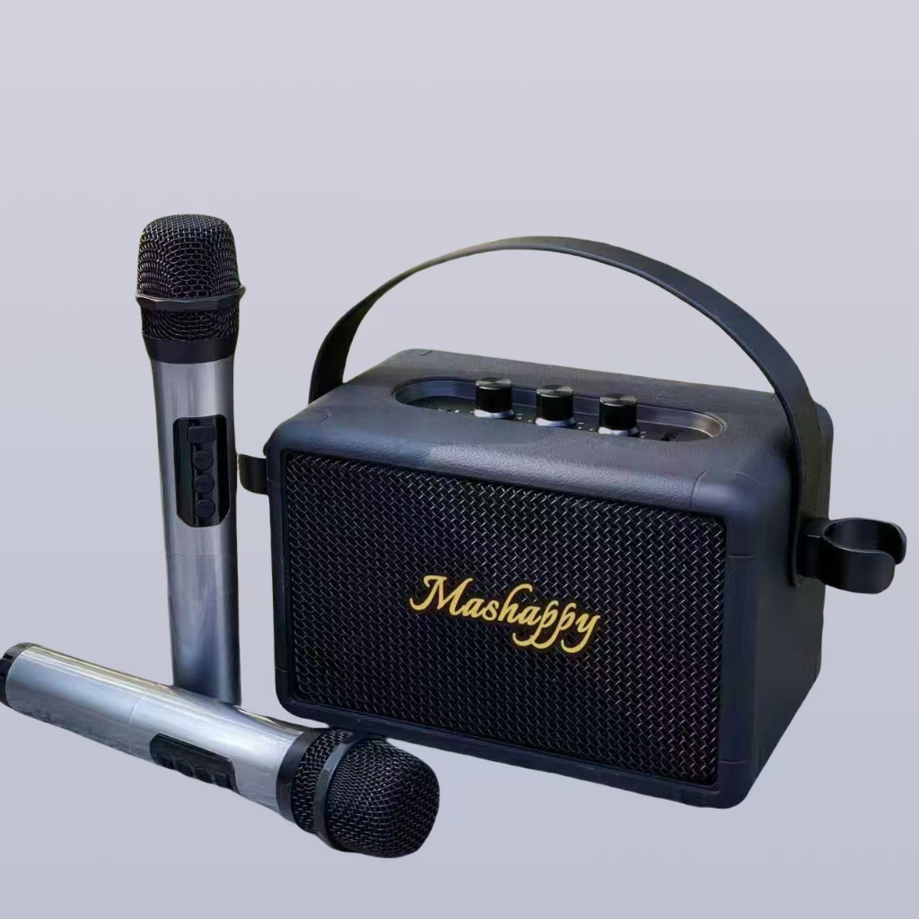 Mashappyรุ่นM4Pro ลำโพง Bluetooth ปรับได้ 3 ทิศทาง ลำโพง ซับวูฟเฟอร์ คุณภาพเสียงที่คมชัดและยอดเยี่ยมลำโพง ไร้สายแบบ