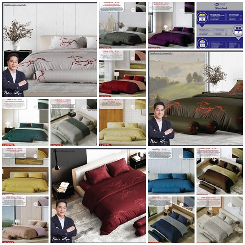 Satin Plus ชุดเครื่องนอน 3.5 5 6 ฟุต นวม 60x80 90x100 Lucky Me Lucky Wish ปีมะเมีย 2026 LK081 LK082 