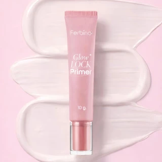 {แบบหลอด} FERBINA Glow Lock Primer ไพรเมอร์ผิวป๊อป ล็อคเมคอัพติดทน เบลอผิว เบลอรูขุมขน 10g.