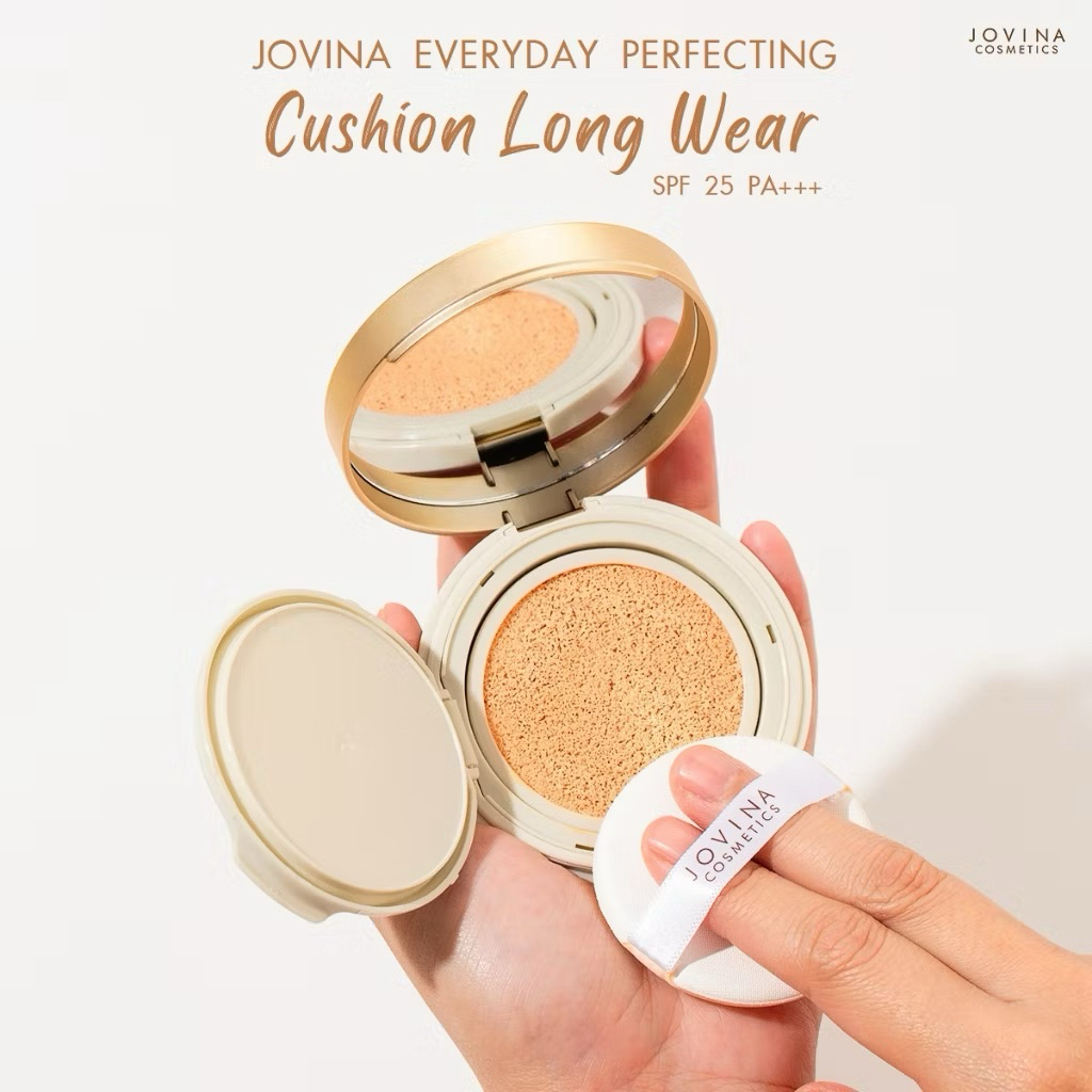 มือ1🎉คุชชั่น Jovina Everyday Perfecting SPF25 PA+++ เบอร์ 1,2