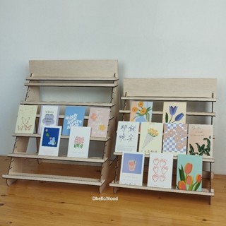 preorder custom ชั้นวางโปสการ์ด ขาปรับระดับ กว้าง 40cm 50cm …