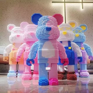 ตัวต่อเลโก้ขนาดใหญ่ อิฐ 10,000 ก้อน บล็อกตัวต่อ 3 มิติ 55 ซม. ตัวต่อของเล่น Sanrio 3D Violent Bear 55 ซม.
