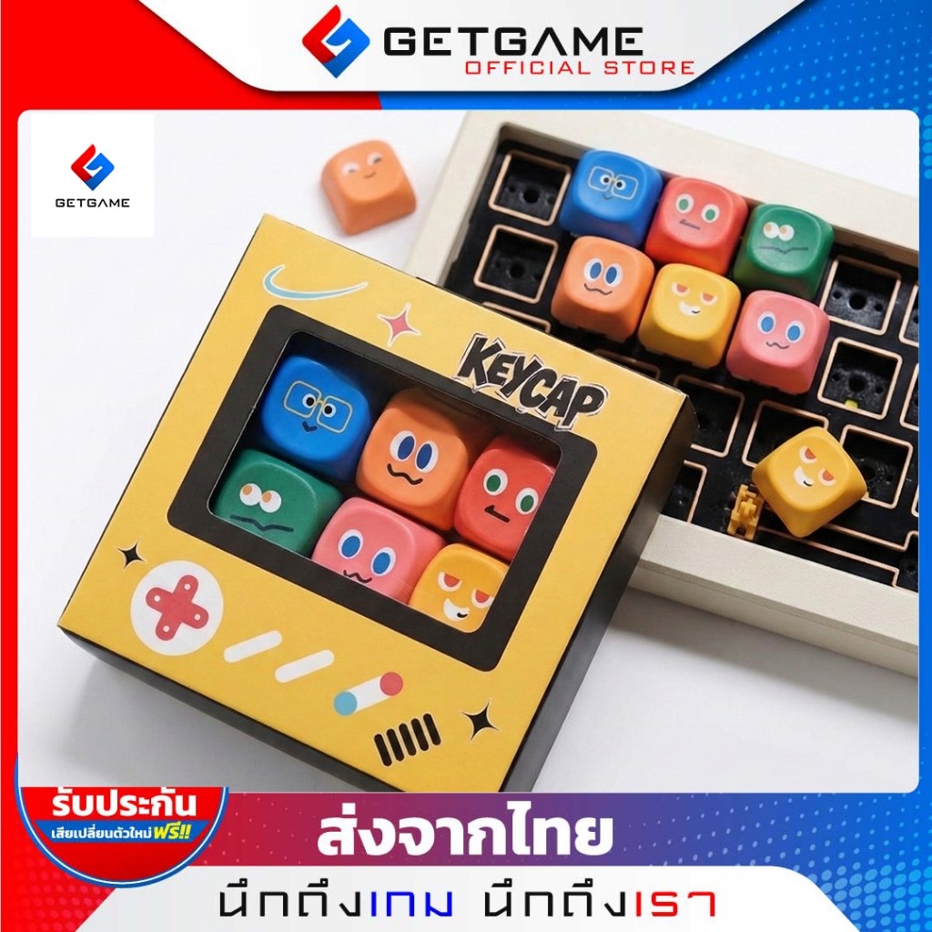 คีย์แคป ESC ลายหน้าการ์ตูนน่ารัก | PBT Sublimation | MOA Profile | Mechanical Keyboard [PC034]