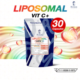 Dr.Aum Liposomal Vit C + Italian Orange Extract 30 capsules ด็อกเตอร์อั้ม ไลโปโซมอล วิตามินซีและสารสกัดส้มอิตาลี 30 แคป
