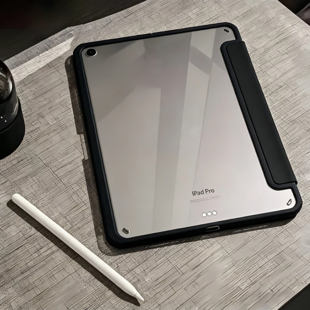 ใหม่🌟เคสไอแพด สำหรับ iPad Pro11 Air4/5/6/7 gen10/11 9.7 gen7/8/9 Case ฝาครอบอะคริลิคใส เคส gen5/6
