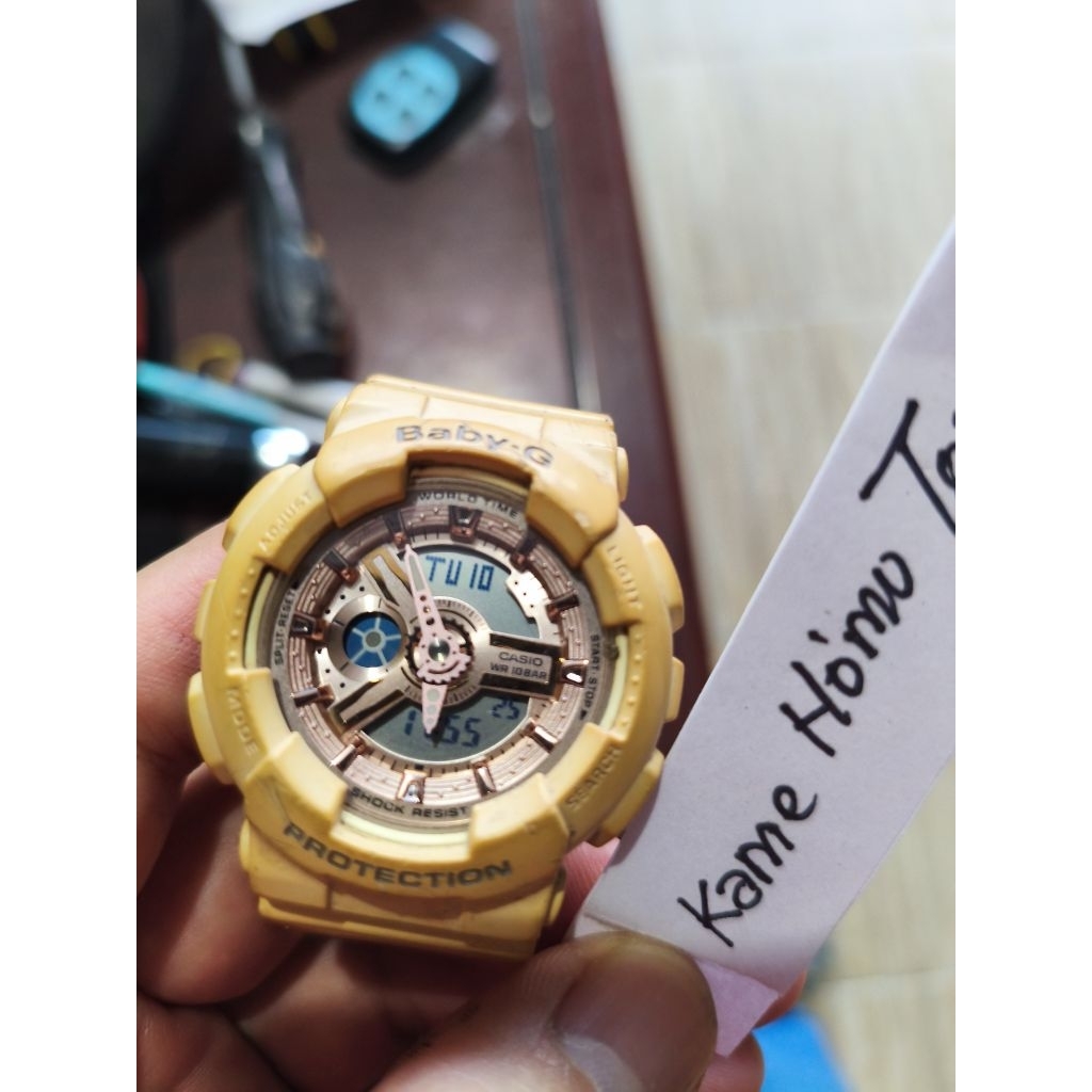 นาฬกา baby-g  แท้มือสอง (สภาพผ่านสงคราม)