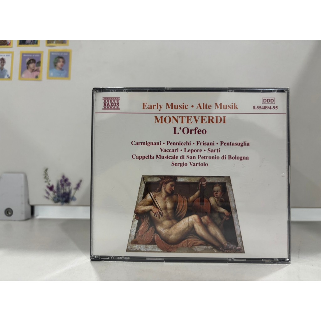 2 CD MUSIC  ซีดีเพลงสากล     MONTEVERDI: L'Orfeo    (A4J2)