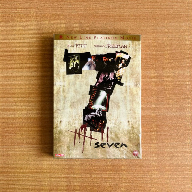DVD : Seven (1995) เซเว่น 7 เจ็ดข้อต้องฆ่า [มือ 1] David Fincher / Brad Pitt / Morgan Freeman ดีวีดี