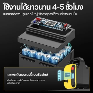 Maybuck ปั๊มน้ำไฟฟ้า ปั้มน้ำอัตโนมัติ ปั้มแบตเตอรี่ แบบพกพา ใช้รดน้ำต้นและผักได้ล้างรถได้