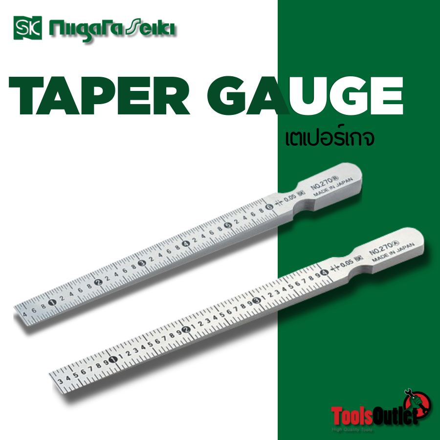 SK Niigata Seiki เตเปอร์เกจรุ่น TPG-270