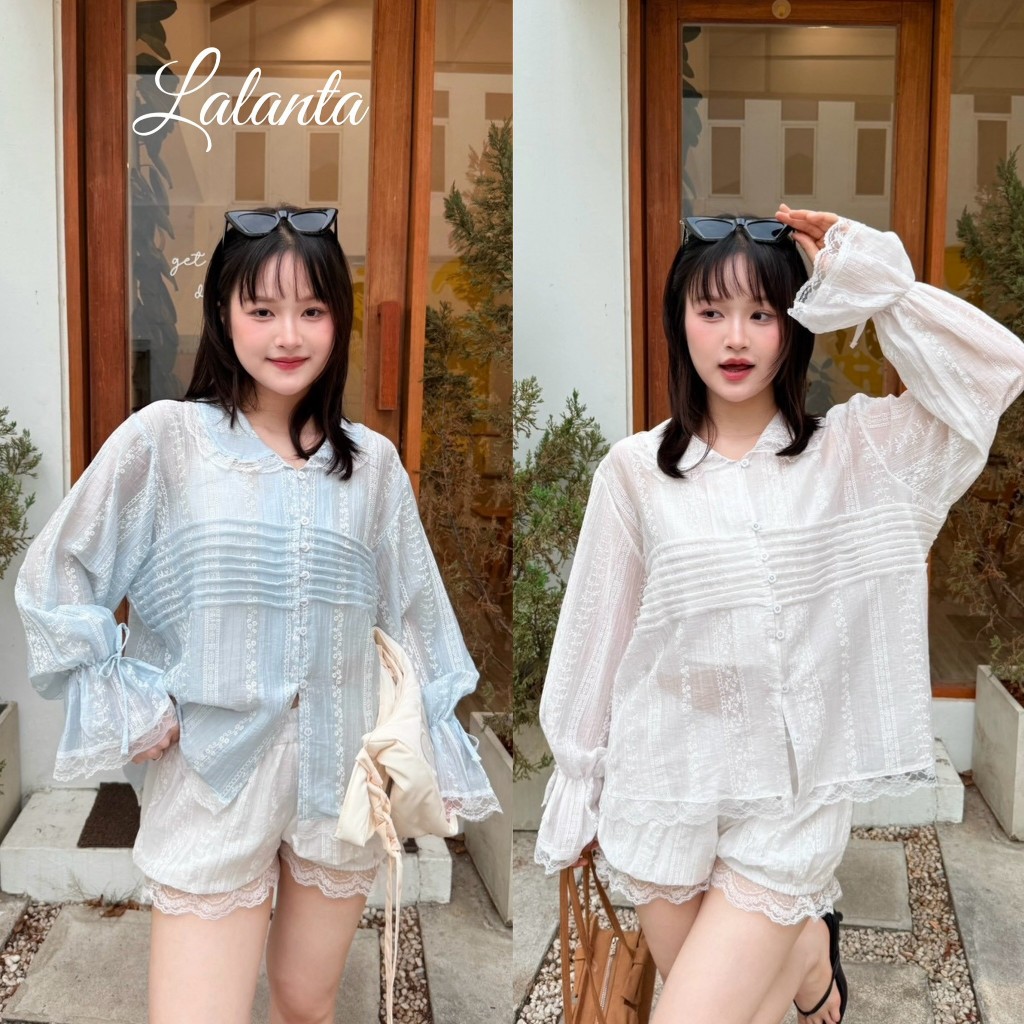 เสื้อแขนยาว ผ้าพิมพ์ลาย #FF171