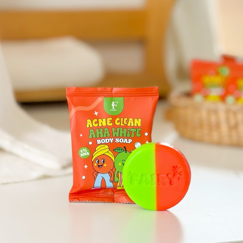 สบู่แฟรรี่ AHA สูตรฟอกผลัดเซลล์ผิว