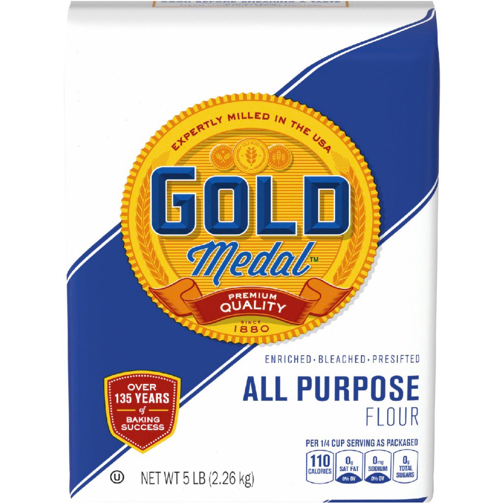 Gold Medal All Purpose Flour 907g/Unbleached Bread Flour 2.27kg/Unbleached All Purpose 2.27kg/Self R