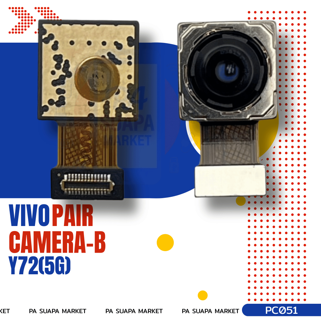 BackCamera VDO Vivo รุ่นY72(5G)