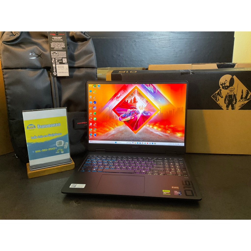 HP Omen 16-am0058TX มือสอง สภาพสวยมาก