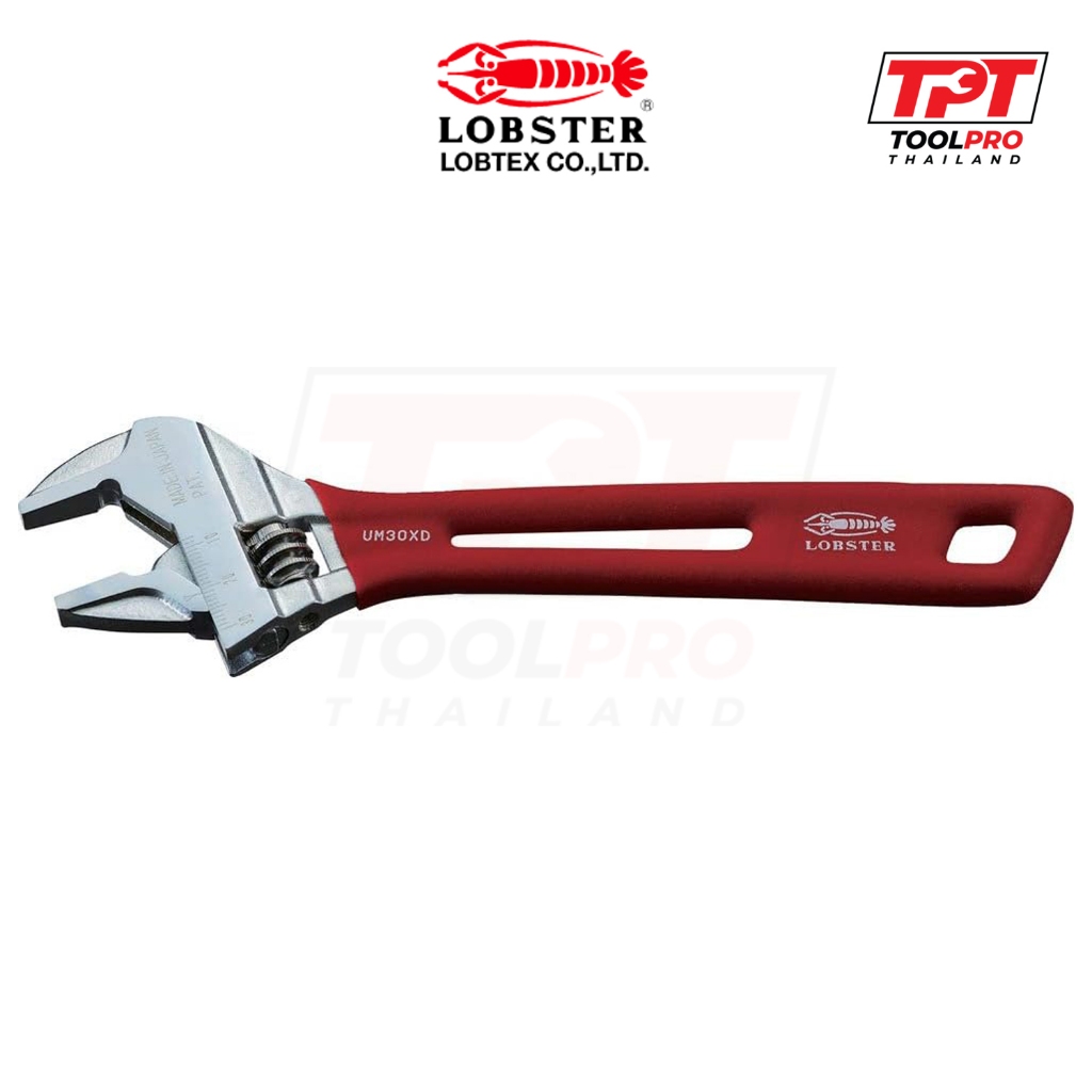 Lobster Lobtex ประแจเลื่อน 200mm Hybrid Adjustable Wrench X-DRIVE (UM30XD)