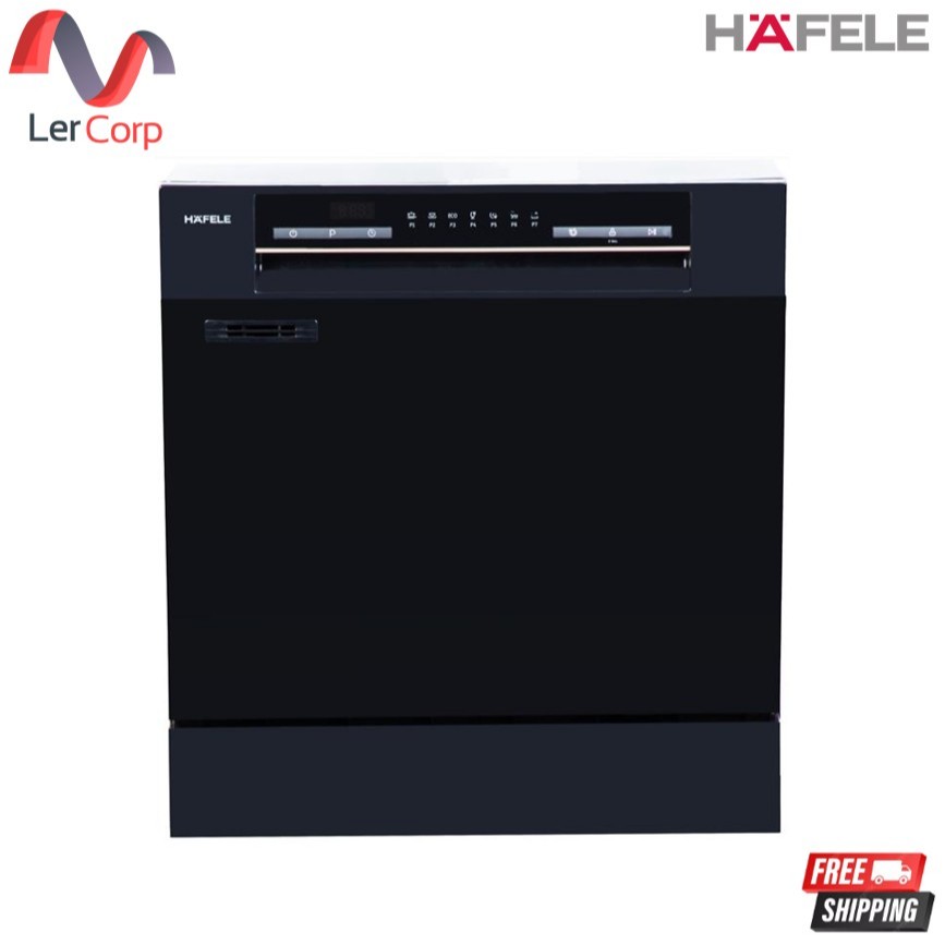 (Hafele) เครื่องล้างจานแบบตั้งเคาน์เตอร์ สีดำ (495.06.535)