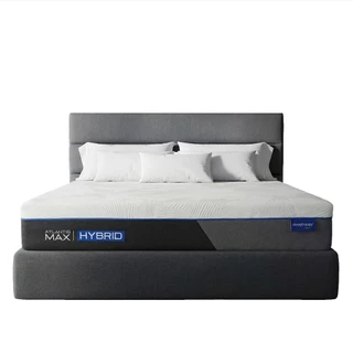 SleepHappy ที่นอนพ็อกเก็ตสปริงเสริมยางพาราธรรมชาติและเมมโมรี่โฟม รุ่น Atlantis Max Hybrid หนา 12 นิ้ว นุ่มแน่น หลับสบาย