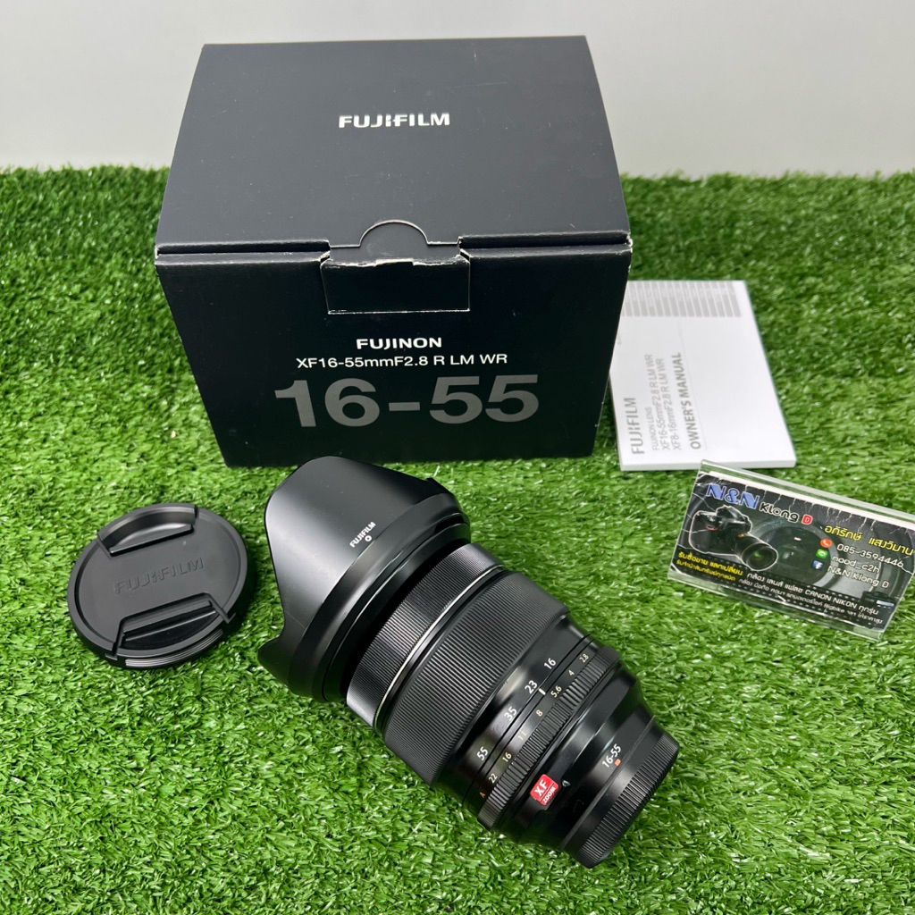 เลนส์ FUJI XF 16-55 F2.8 R LM WR หมดประกันศูนย์ สภาพสวย