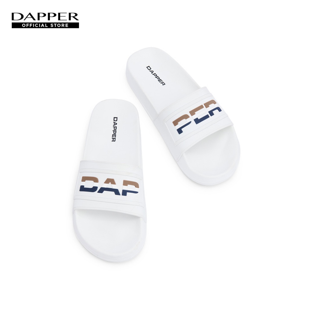 DAPPER รองเท้าแตะ DAPPER Colorblock Pool Slide Sandals สีขาว (HSP/WH/1687SL)
