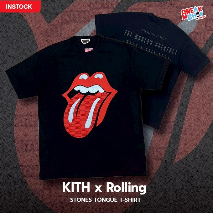 KITH x Rolling Stones Tongue T-shirt
