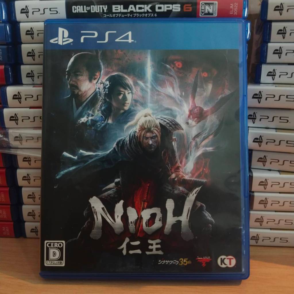 Nioh Ps4 zone 2 / แผ่นเกม Ps4