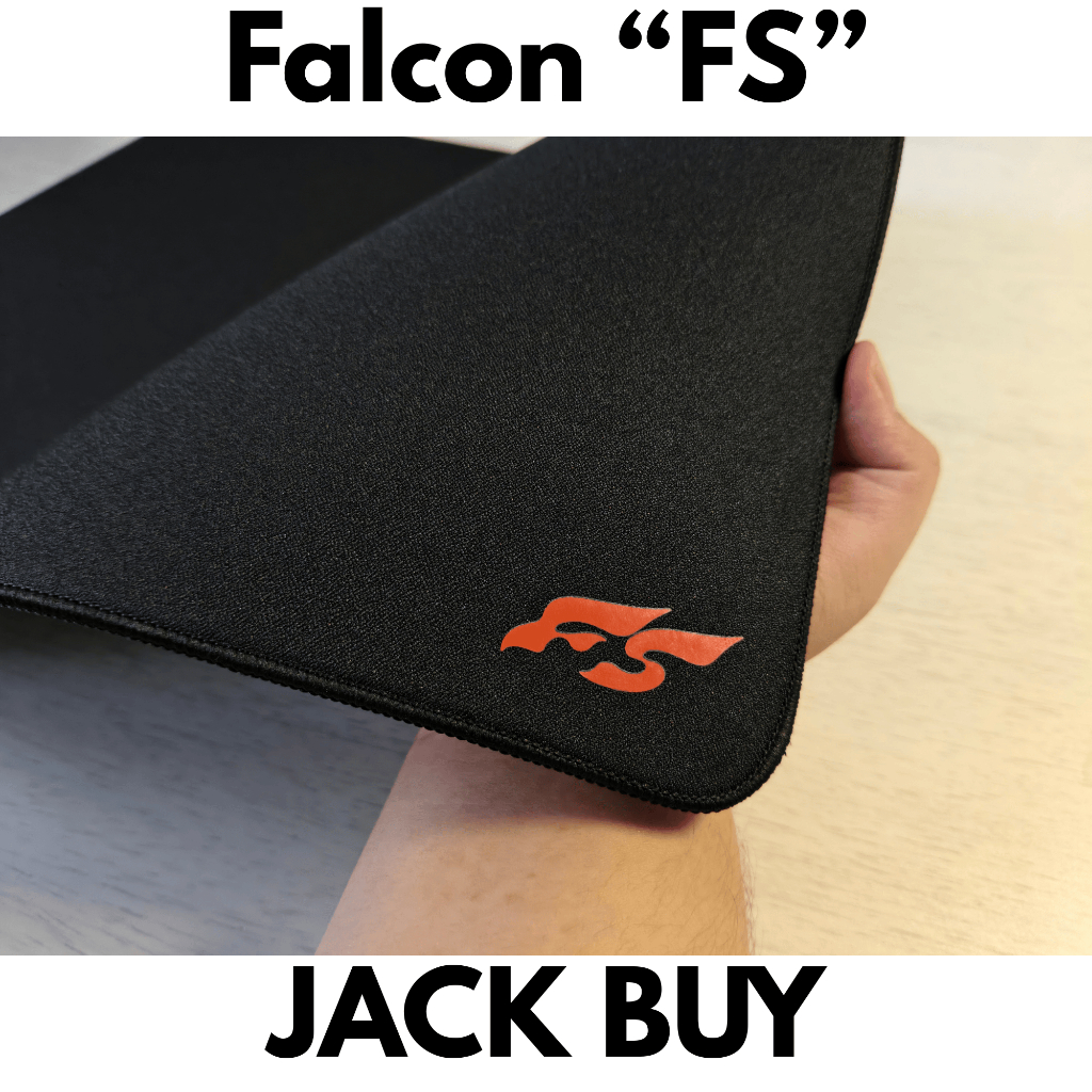 แผ่นรองเมาส์ Falcon FS (Speed) PU Base 450x400 หนา4mm MID