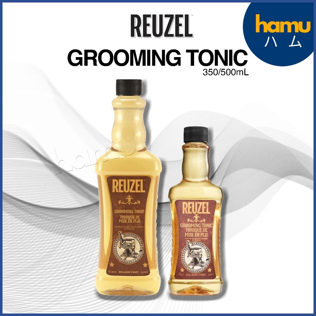 REUZEL® Grooming Tonic 350/500ml เซตผมวอลลุ่มแบบช่างตัดผมมือโปร