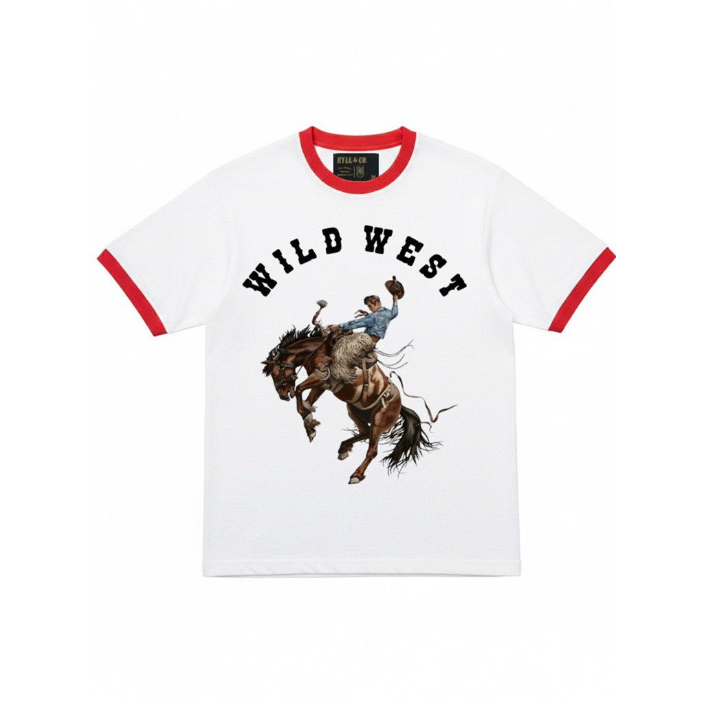 Wild West Ringer Tee🐎🏜️