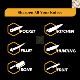 Rieci เครื่องลับมีดปรับองศา Precision Knife Sharpener หินลับมีดระบบปรับมุม ลับมีดคม สำหรับเชฟงานครัว RC-001A
