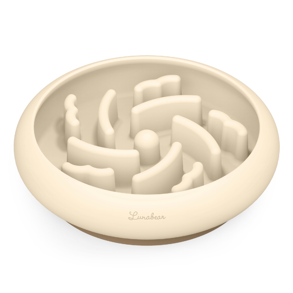 Lunabear by elago Silicone Slow Feeder Bowl ชามอาหารฝึกการกินช้าสำหรับสัตว์เลี้ยง