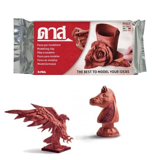 ดินปั้น สีขาว / สีอิฐ/ สีเทา/ ดินปั้นธรรมชาติ Air Hardening Clay
