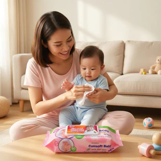Boqi Factory ทิชชู่เปียกเด็ก ทิชชู่เปียก ทิชชู่เปียก 80 แผ่น กระดาษทิชชู่เปียกเด็ก กระดาษทิชชู่เปียก LZ-745