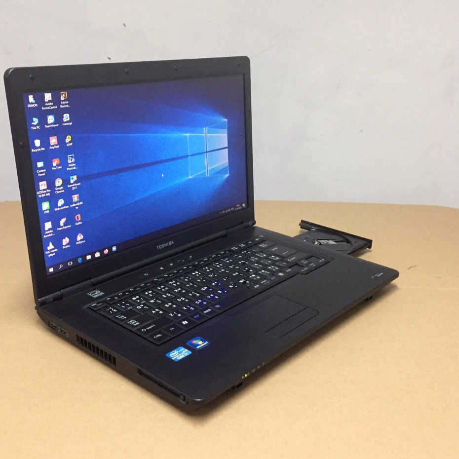 โน๊ตบุ๊คมือสอง Notebook TOSHIBA B552 Core i7-3520M(RAM:4-8GB/SSD:500GB) ขนาด 15.6นิ้ว