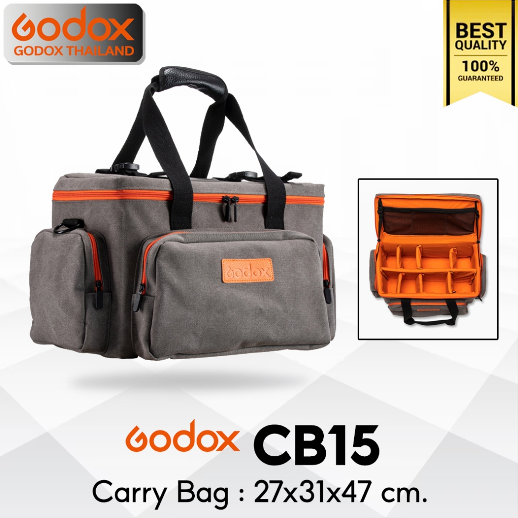 Godox Bag CB15 Carry Bag กระเป๋า สำหรับ Camera, Flash, LED, Accessories - Godox Thailand