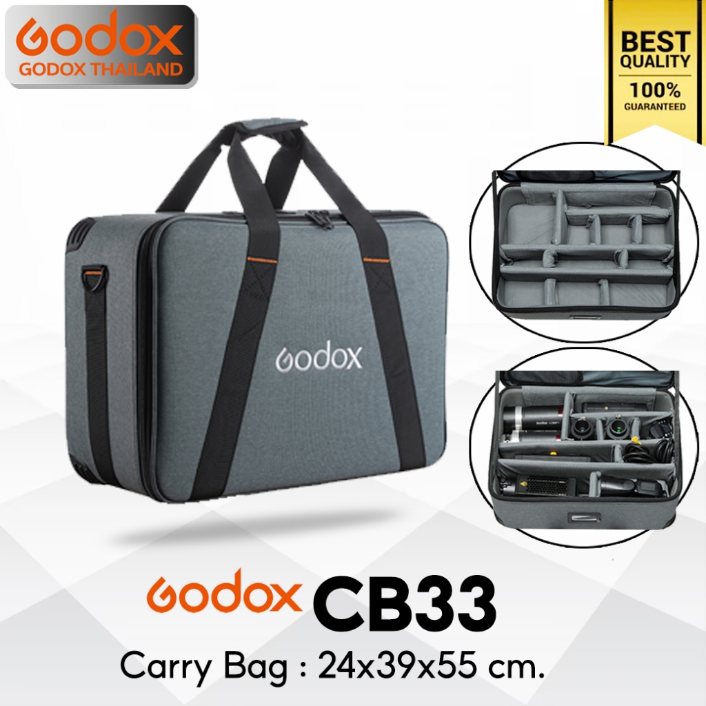 Godox Bag CB33 Carry Bag กระเป๋า สำหรับ Camera, Flash, LED, Accessories - Godox Thailand