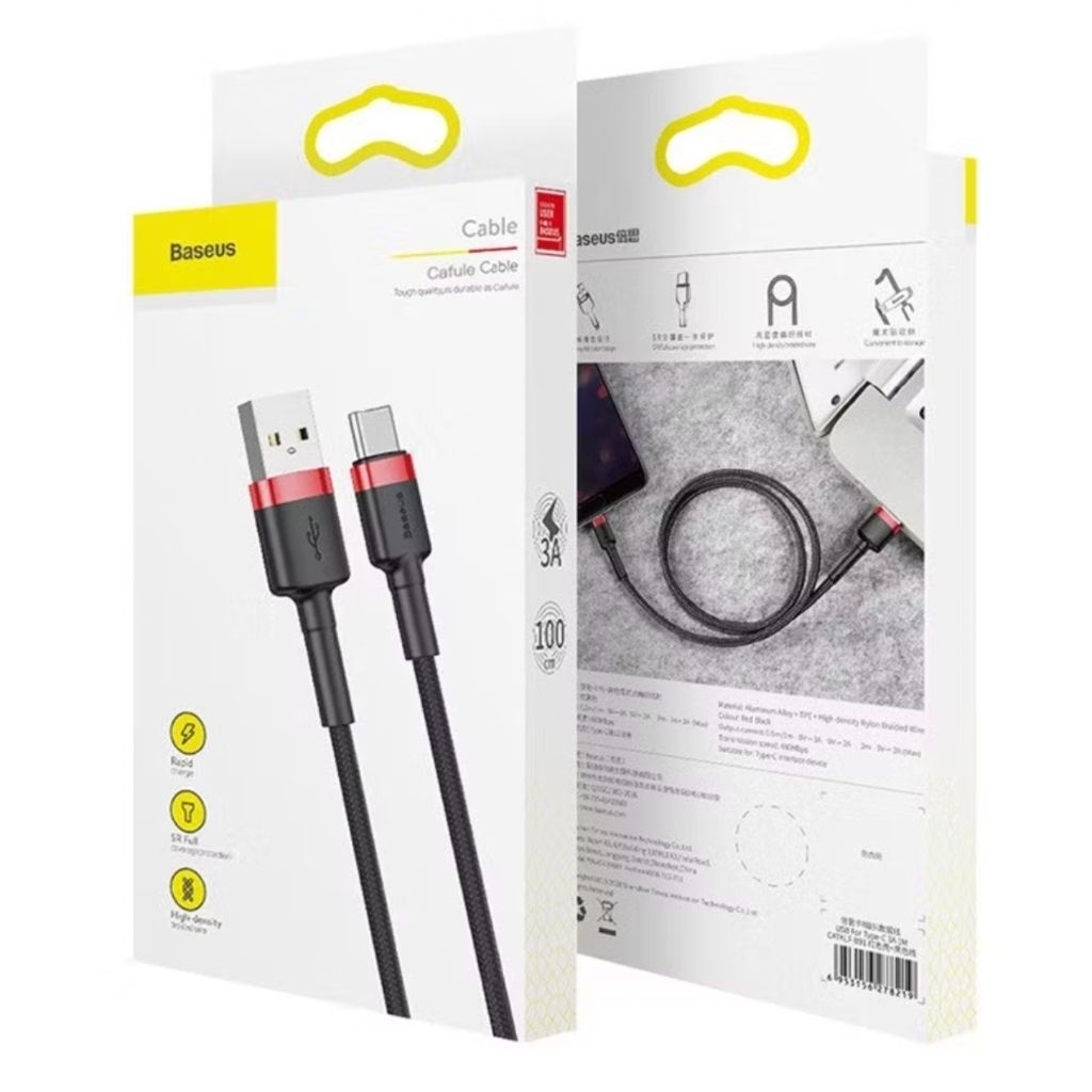 Baseus สายชาร์จ TypeC LN สินค้า 100%