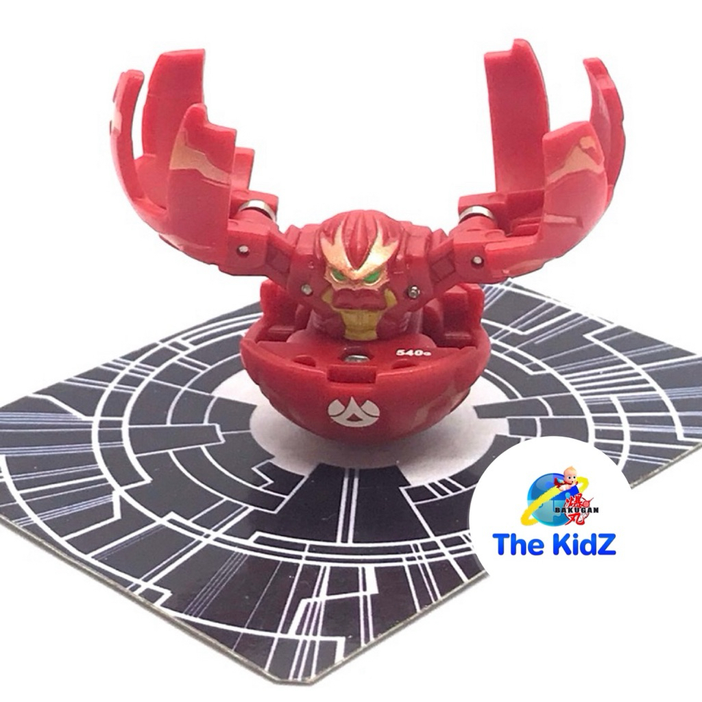 บาคุกัน Bakugan Battle Brawlers B2 Pyrus Fear Ripper (Shredder) VHTF