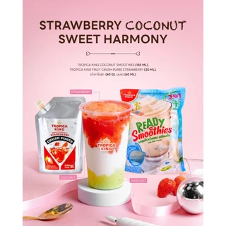 Tropica King มะพร้าวน้ำหอมพร้อมปั่น (1แพ็ก 5ซอง) น้ำมะพร้าวปั่น อร่อย ทำง่าย เก็บได้นาน พร้อมส่ง
