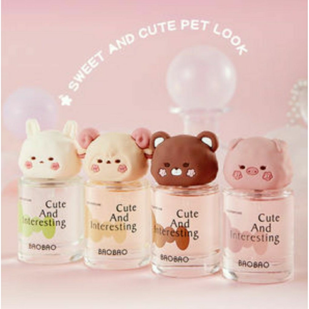 🐻🐷🐰🐏 น้ำหอม BAOBAO รุ่น Cute and Interesting Kiss Perfume ซึ่งมีดีไซน์น่ารักเป็นรูปสัตว์ต่าง ๆ 🐏🐰🐷🐻 