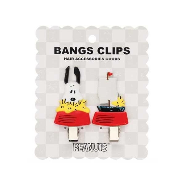 กิ๊บ sn คลิปหนีบผม Snoopy ลาย Woodstock, กิ๊บติดผม นำเข้าจากญี่ปุ่น