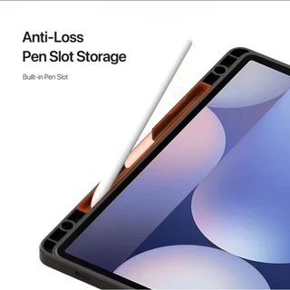 Dux Ducis เคส Samsung Tab S11/S10 Fe/S10 Fe Plus/S10 Lite/S9 Fe Plus/S9 Fe/S9 เคสกันกระแทก เปิด-ปิด 360° ขอบยาง TPU