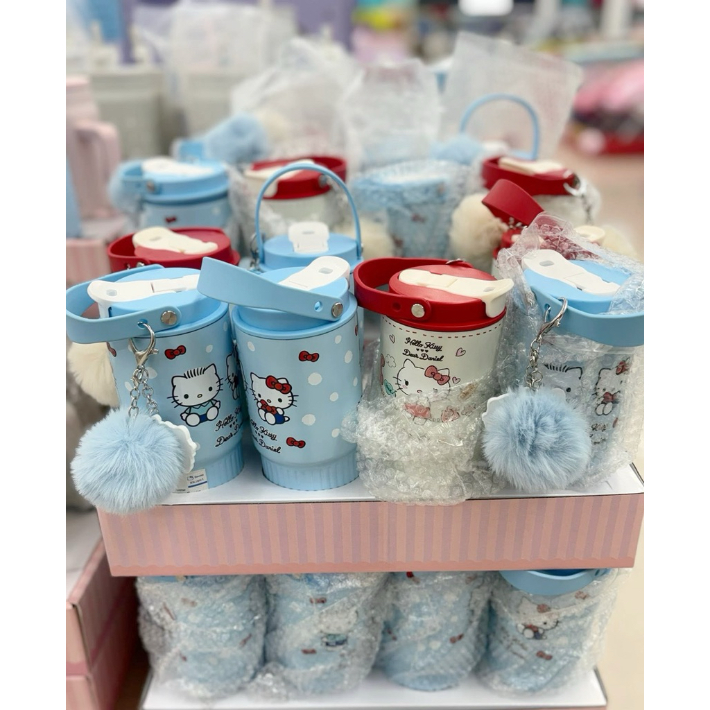 พร้อมส่ง Momento x Sanrio Hello Kitty แก้วเก็บความเย็นสเเตนเลส 680 มล ลิขสิทธิ์แท้ คิดตี้