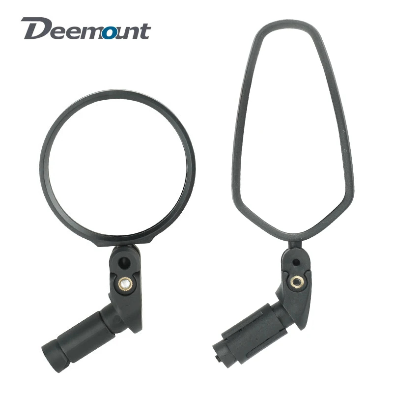 Deemount กระจกมองข้างจักรยานแบบยูนิเวอร์แซล ติดตั้งได้ทั้งซ้ายและขวา เลนส์อะคริลิกแบบโค้งหรือแบบแบน ติดตั้งง่าย