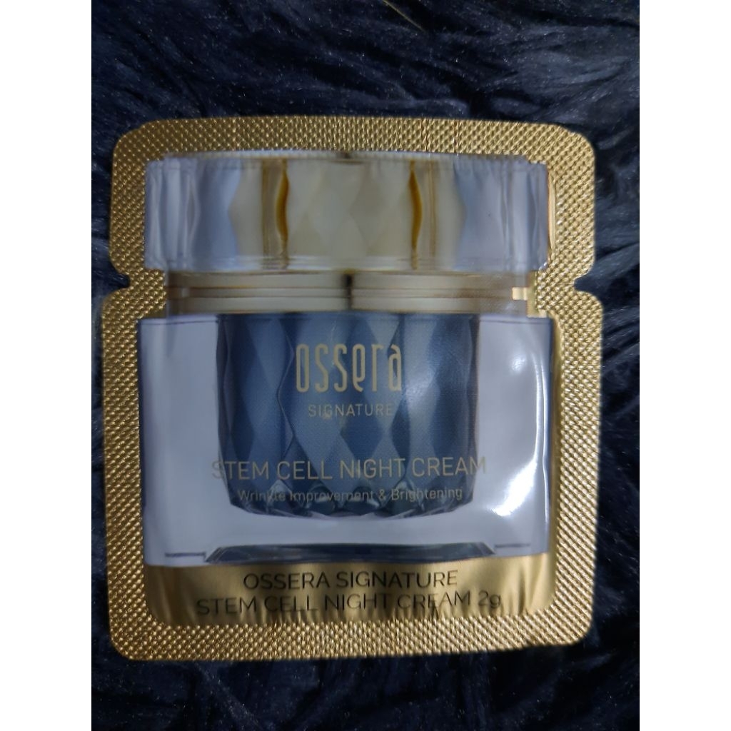 OSSERA signature Stem Cell night cream 2g. ครีมเกาหลี