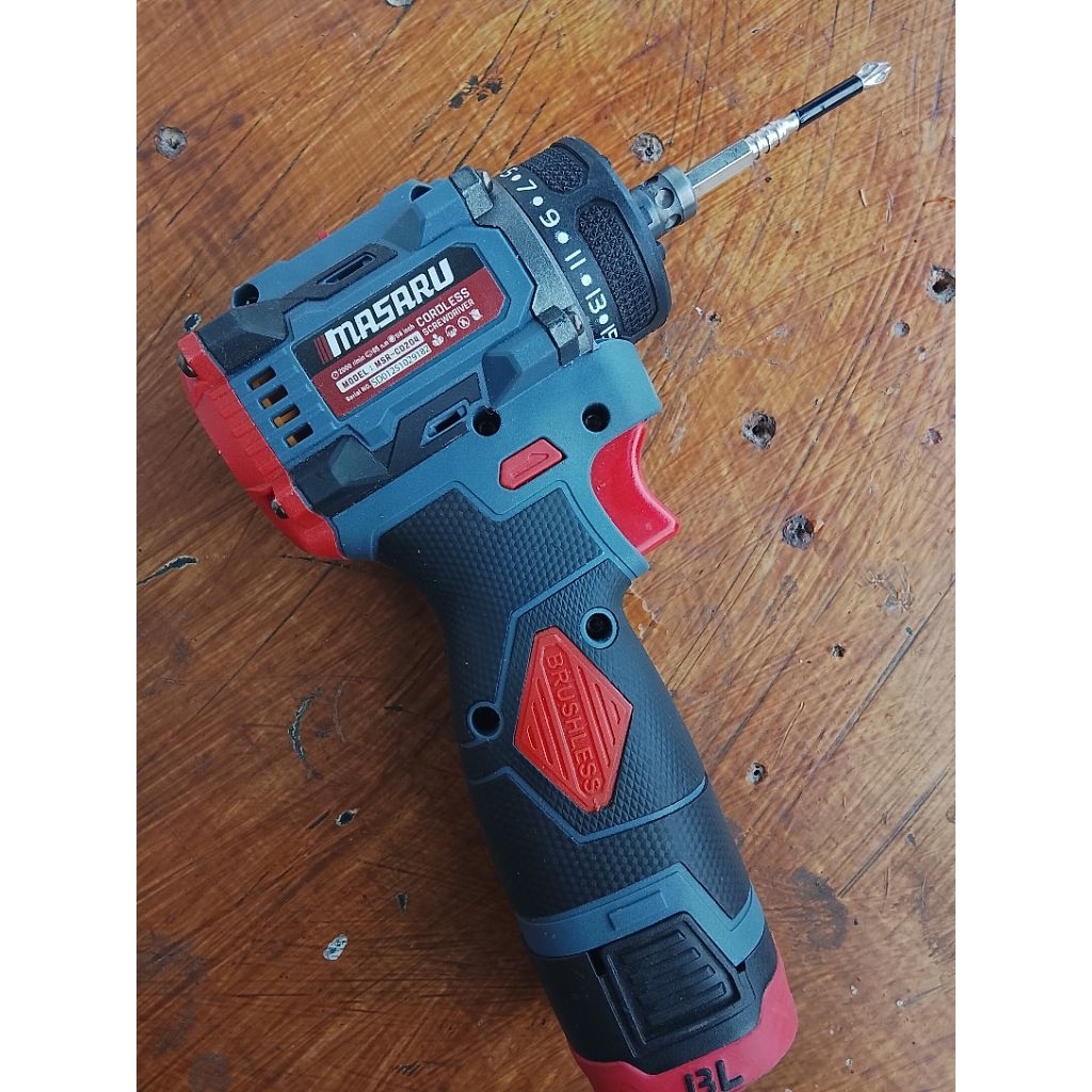 สว่านไขควง MASARU MSR-CD204 ใช้งานง่ายและทนทาน