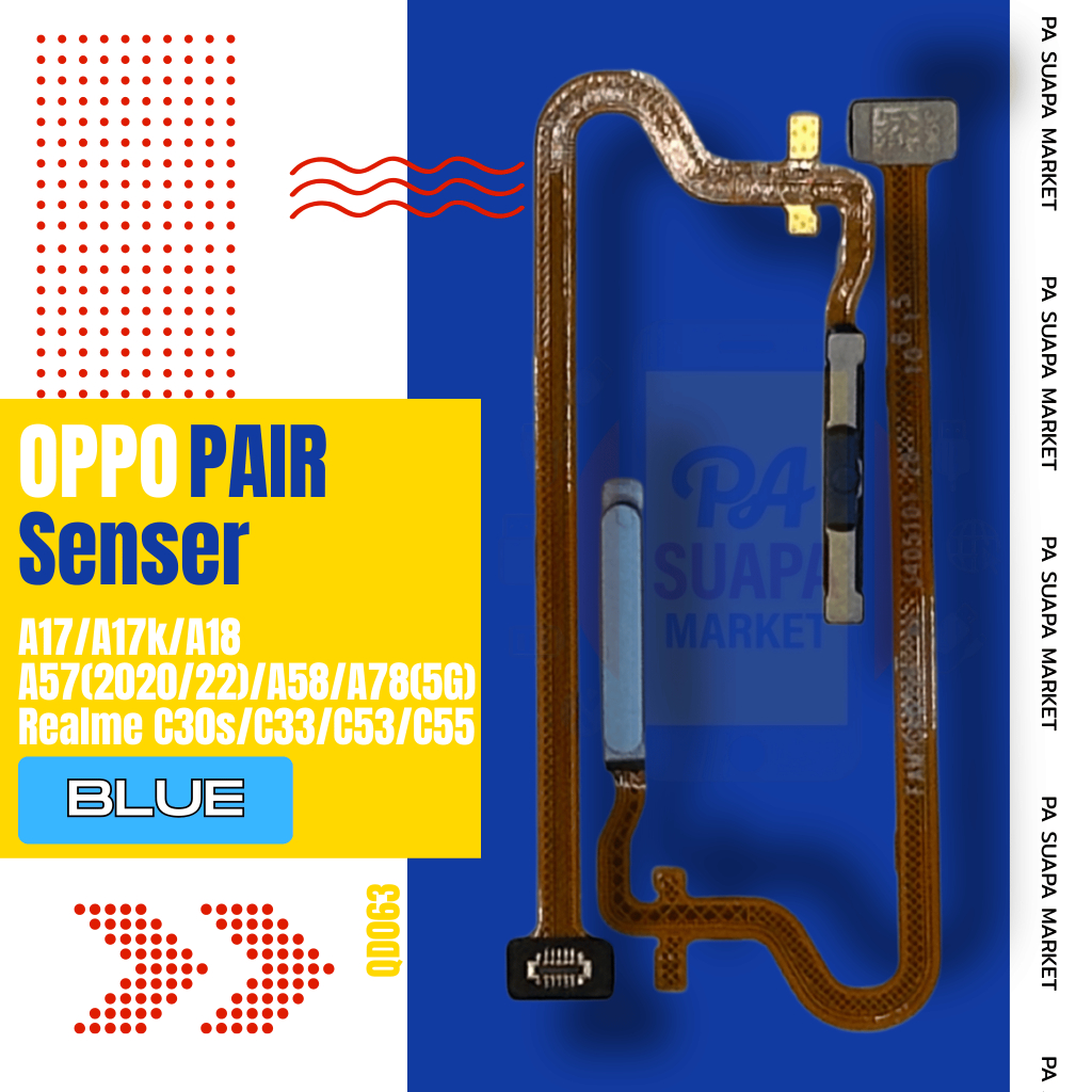 Pair Scan OPPO A17/A17k/A18/A57(2020/22)/A58/A78(5G)/Realme C30s/C33/C53/C55