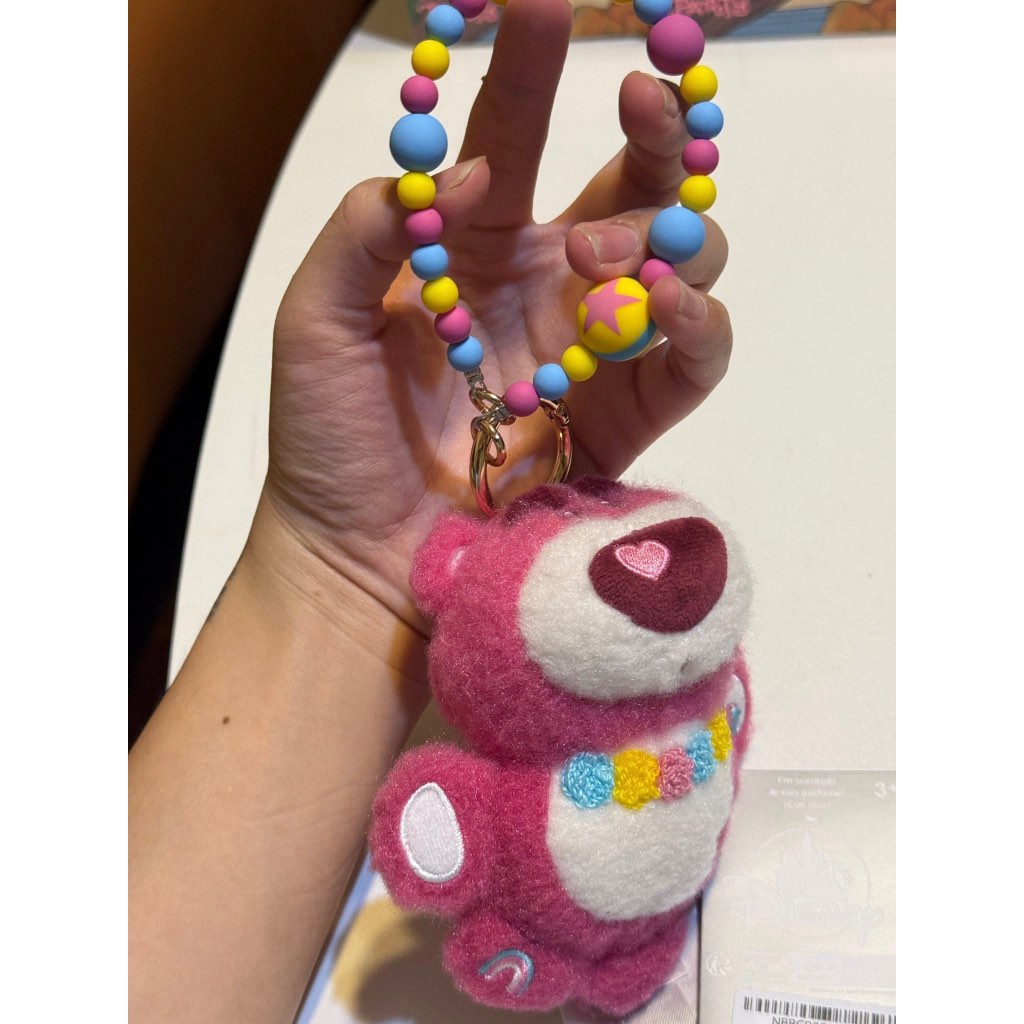 disneyland HK Lotso พวงกุญแจล็อตโซ่ ของแท้ พร้อมส่ง