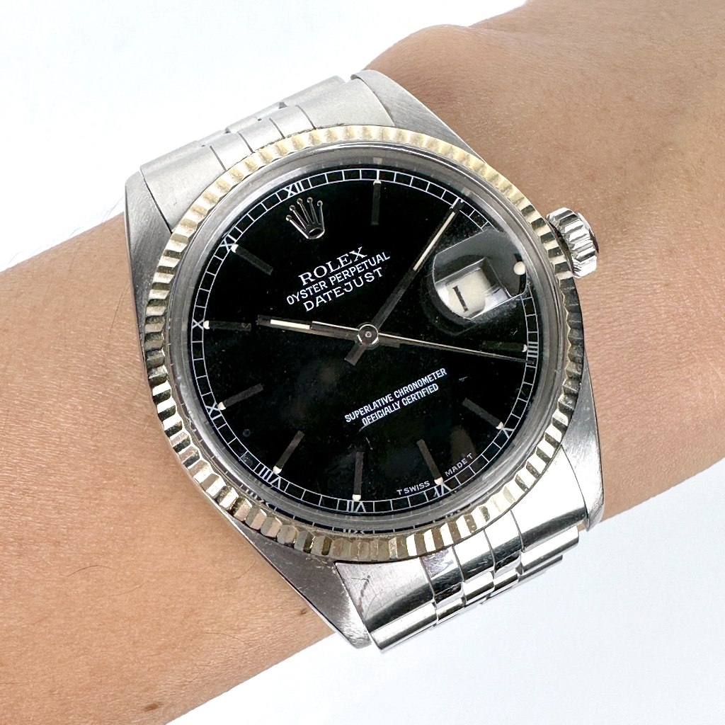 ROLEX Datejust 16014 Year 1980 Automatic Date Size 36 mm. (Pre-owned)